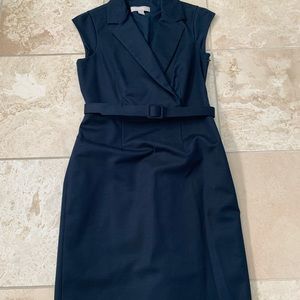 Navy petite dress.